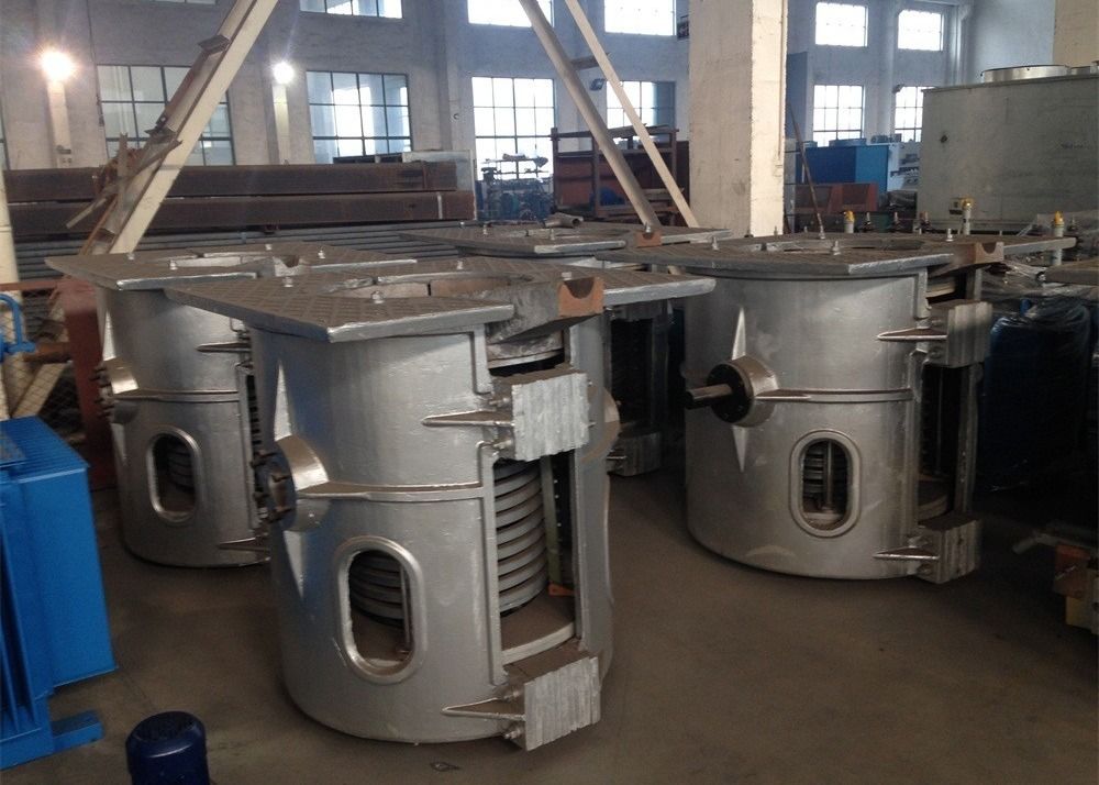 Steel Melting Induction Furnace with Steel Frame