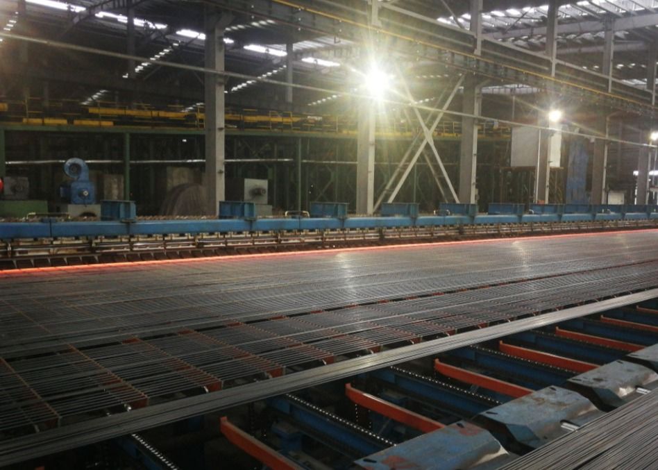 70m/s Rack Type Steel Cooling Bed For Rebar Rolling Mill Equipment
