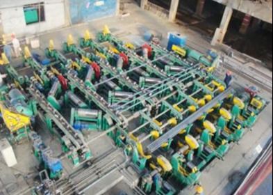ISO 9001 Bar Chamfering Machine For Steel Rolling Production Line