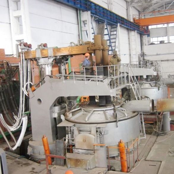 15 Ton HX Series Steel Making Electric Arc Furnace For Copper Scrap Melting