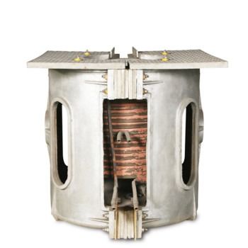 Steel Melting Scrap Melting 660v High Temperature Induction Furnace