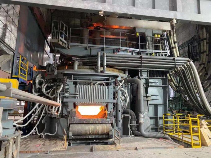 Customized 80t Cast Iron Melting Furnace Electric Arc Steelmaking