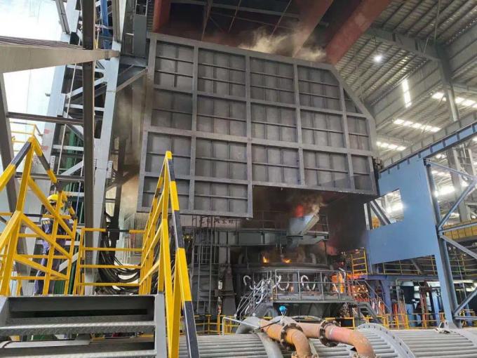 5t / 6t Dc Electric Arc Furnace For Metal Melting